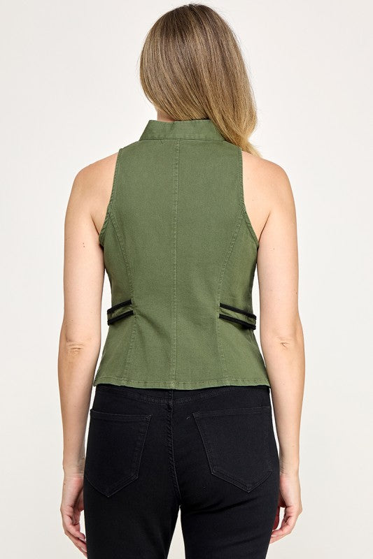 Pre-order Sept 14 Napaleon Zipper Vest