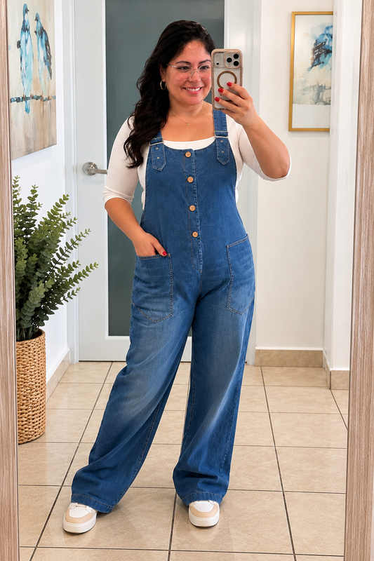 Vintage Denim Overall