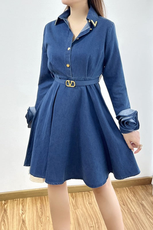 Dark Denim Inspo Dress