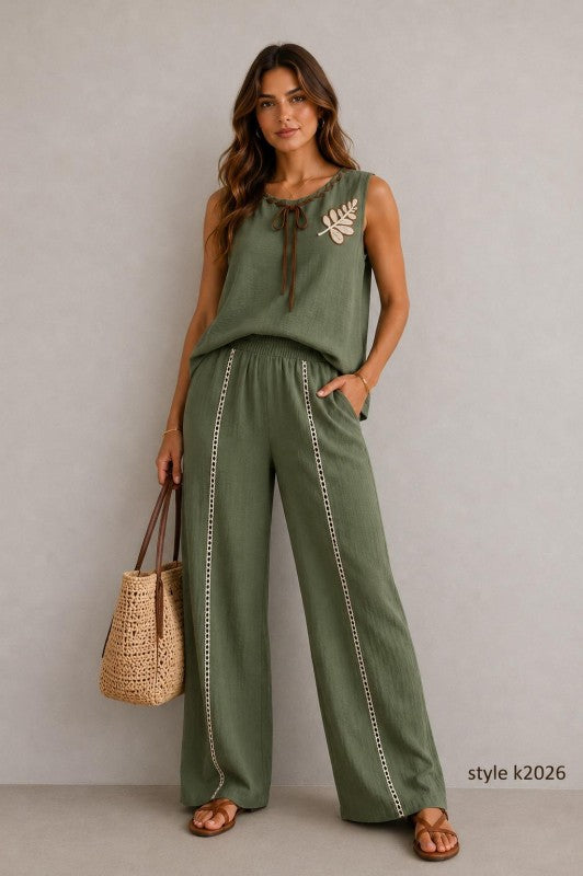 Pre-Order June 5 Green Embroidery Set
