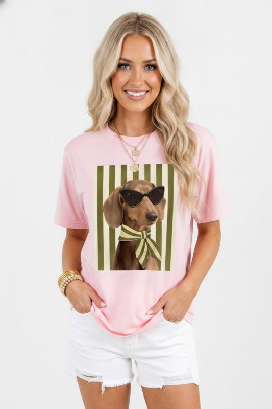 Pre-order July 6 Pink Dog T-Shirt