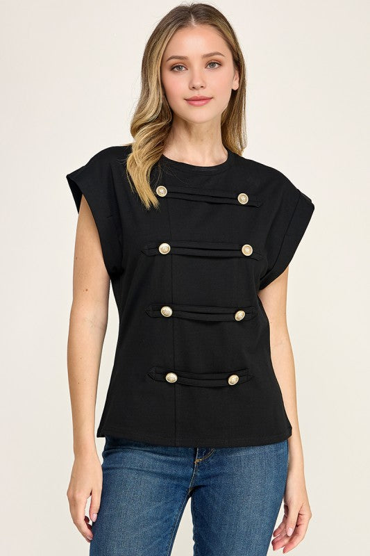 Pre-order July 20 Black Napoleonic T-Shirt