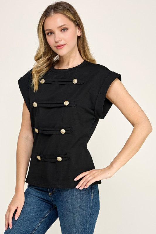 Pre-order July 20 Black Napoleonic T-Shirt