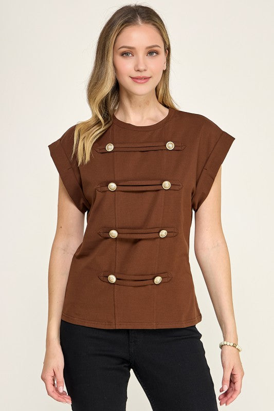 Pre-order July 27 Brown Napoleonic T-Shirt